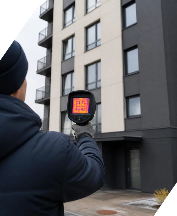 Тепловизионное обследование зданий в Норильске от 5193 р. | ЭкспертизаРоссия